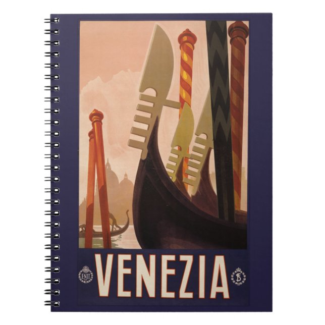 Cuaderno Venecia venezolana venezolana portátil Italia (Frente)