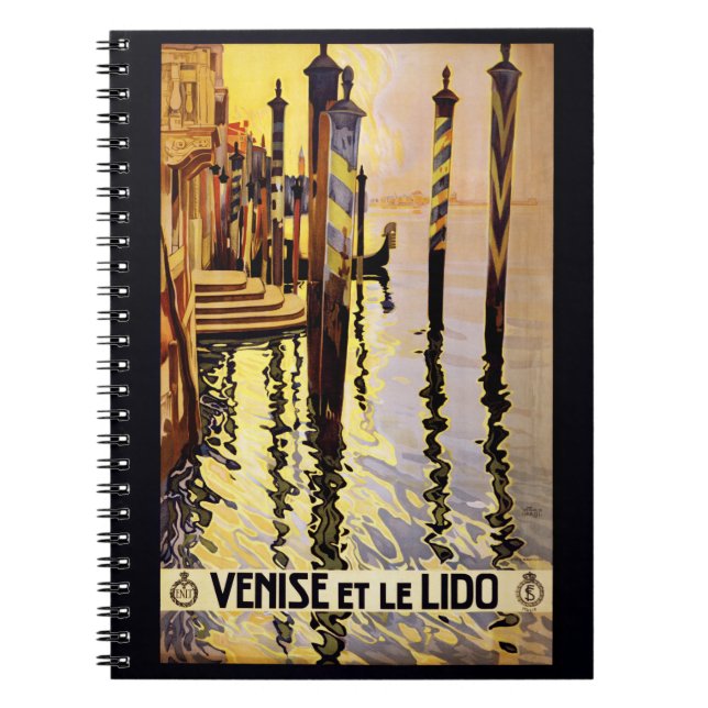 Cuaderno Venecia venezolana venezolana portátil Italia (Frente)