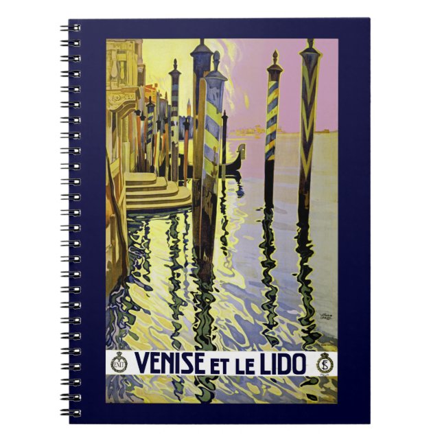 Cuaderno Venecia y el Lido (Frente)
