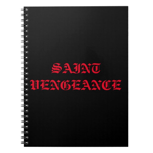 CUADERNO VENGANZA DEL SANTO (Frente)