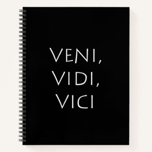 Cuaderno Veni vidi vici