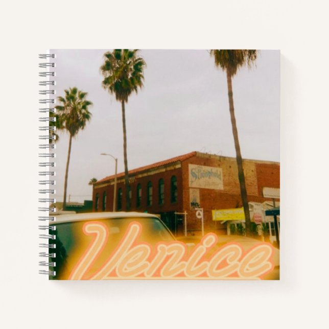 Cuaderno Venice Beach Retro Print (Anverso)