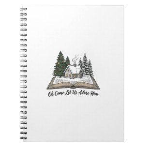 Cuaderno Venid Adoremosle Diseño de Libro de Navidad_1