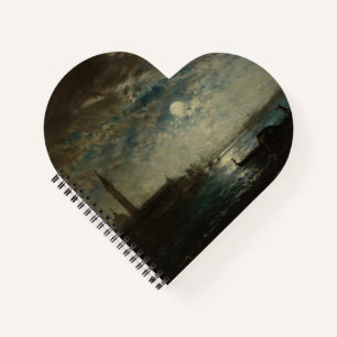 Cuaderno Venise et le Campanile au Clair de Lune