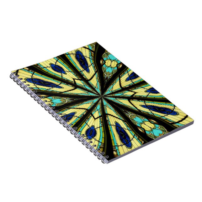 Cuaderno Ventana de vidrio templado Kaleidoscope 23 (Lado Derecho)