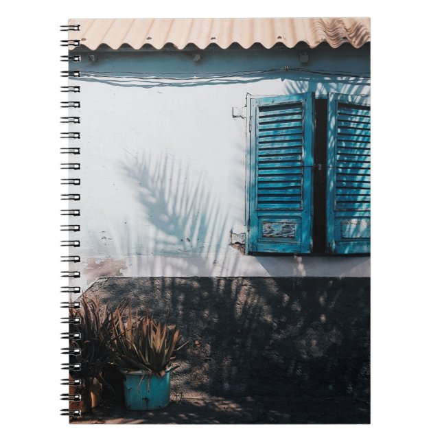 CUADERNO VENTANAS AZULES ABIERTAS AMUEBLADAS (Frente)