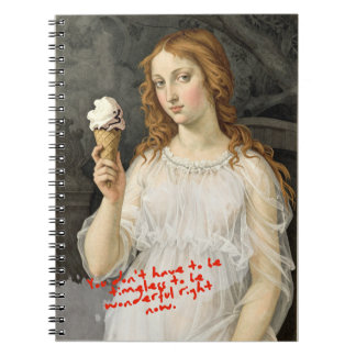 Cuaderno Venus + Icecream Sandro Botticelli Notebook