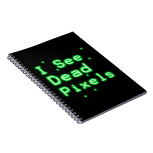 Cuaderno Veo los pixeles muertos