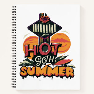 Cuaderno Verano Caliente Gótico Chic