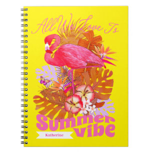 Cuaderno Verano de Flamenco Amarillo