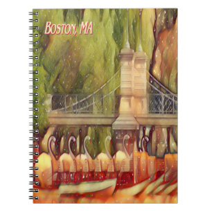 Cuaderno Verano de los barcos cisnes de Boston