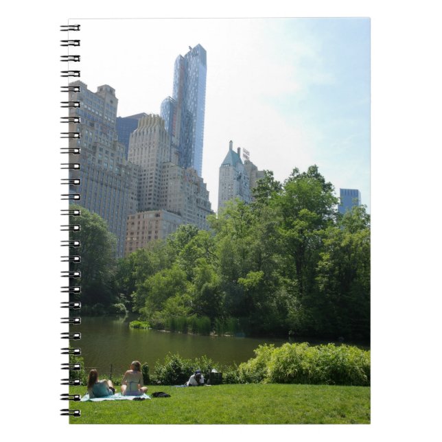 Cuaderno Verano en Central Park - Nueva York (Frente)