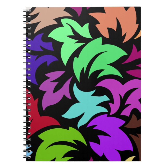 Cuaderno Verano Floral Y Glamuroso De Estilo (Frente)