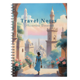 Cuaderno Verano personalizado en Turquía para notas de viaj