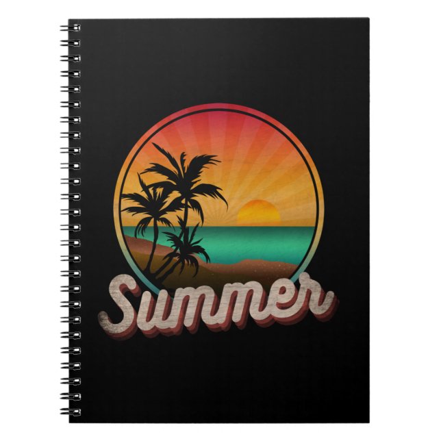 CUADERNO VERANO PLAYA VINTAGE (Frente)
