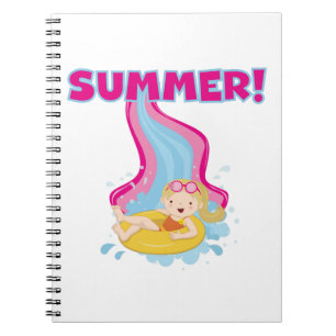 Cuaderno Verano rubio del chica