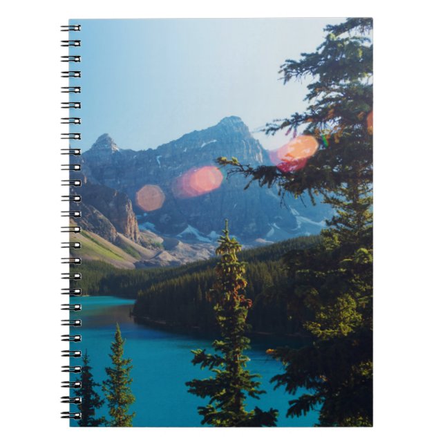 Cuaderno Verano Sunset | Lago Moraine, Canadá (Frente)