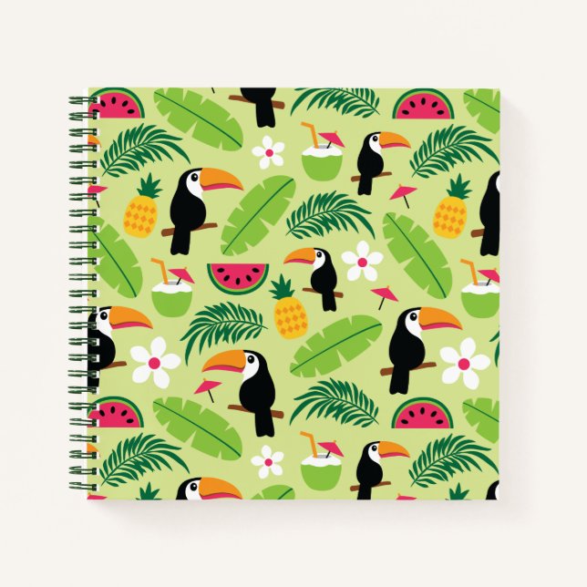 Cuaderno Verano Tropical Turco (Anverso)