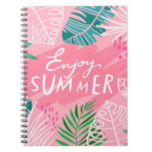Cuaderno Verano trópico de moda. Dejar pasar el sumario