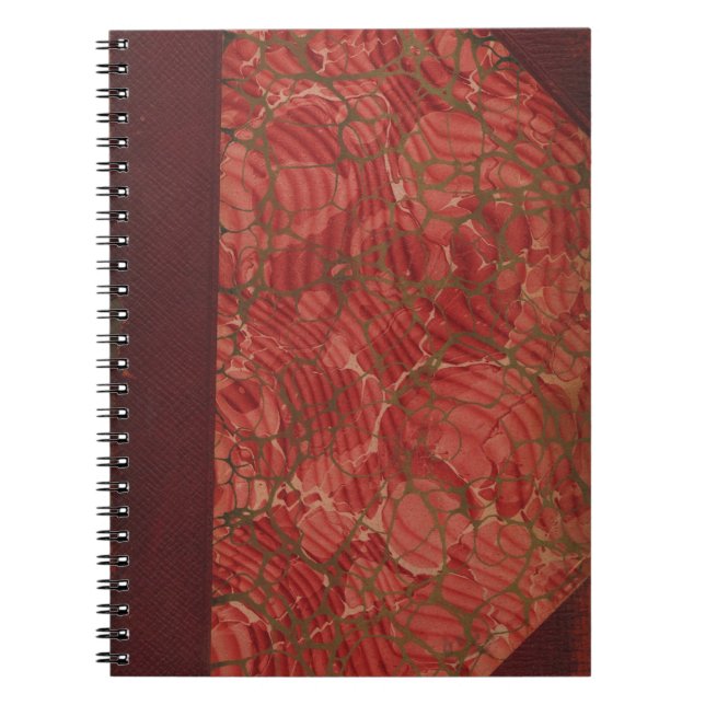 Cuaderno Verdad vintage: vieja, antigua cubierta de libro - (Frente)