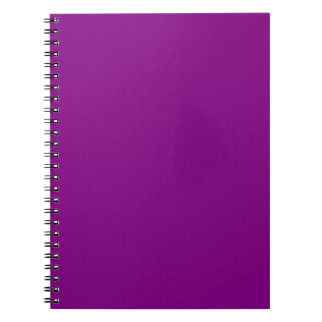 Cuaderno Verdadero púrpura (Frente)