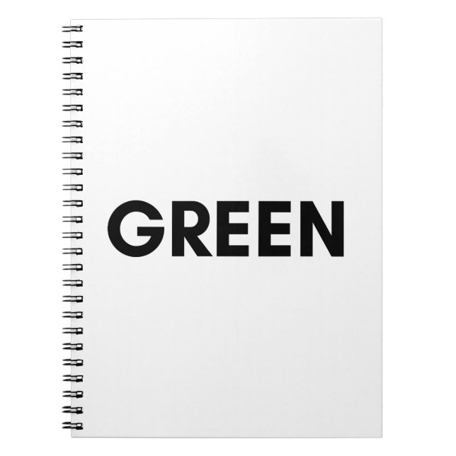 Cuaderno verde (Frente)