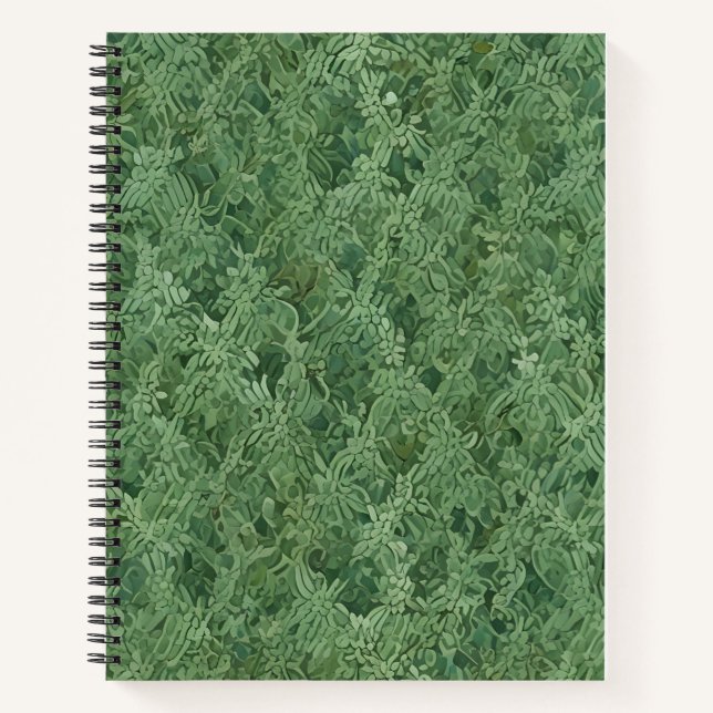 Cuaderno Verde Bohemio (Anverso)