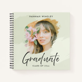 Cuaderno Verde claro Añadir tu invitado de graduación de Pe