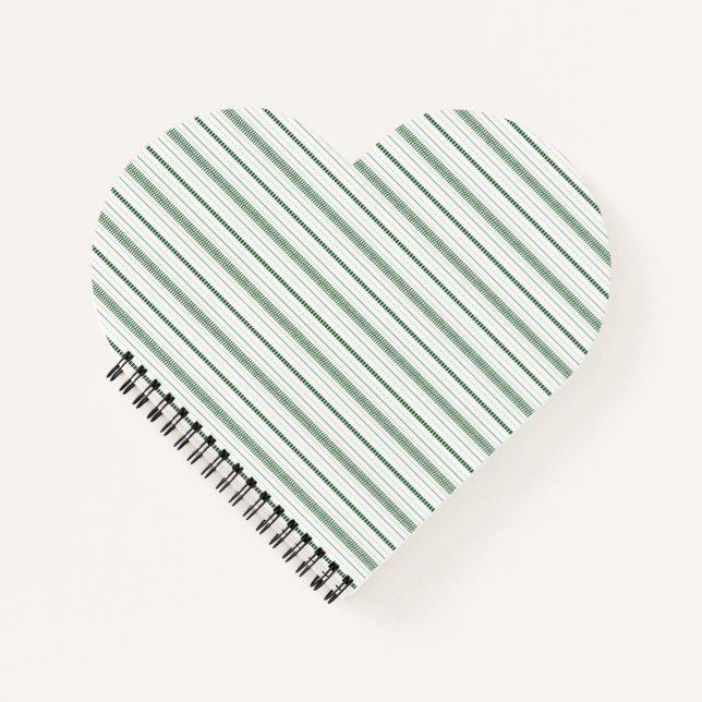 Cuaderno Verde de flujo diagonal (Anverso)
