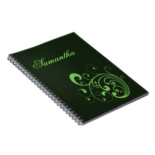 Cuaderno Verde de Swirly
