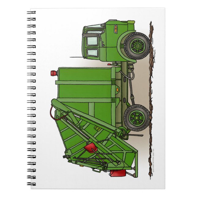 Cuaderno Verde del camión de basura (Frente)
