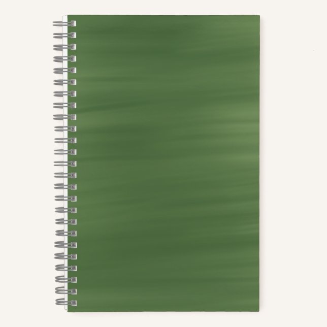 Cuaderno Verde Elegante– Diario (Anverso)