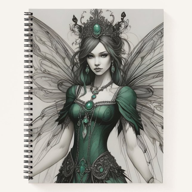 Cuaderno Verde Encanto (Anverso)