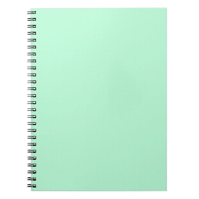 Cuaderno Verde menta (Frente)