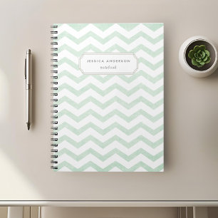 Cuaderno Verde Menta Moderno