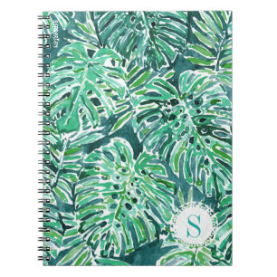 Cuaderno Verde Monstera tropical de la SENSACIÓN de la