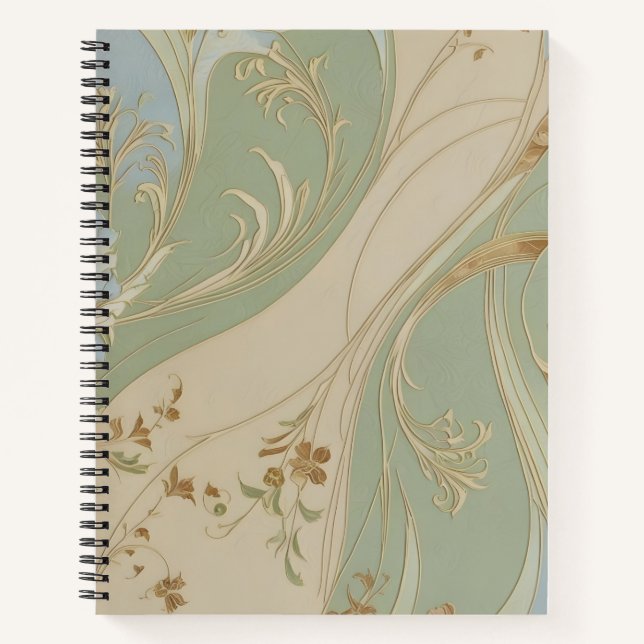 Cuaderno Verde Primavera (Anverso)
