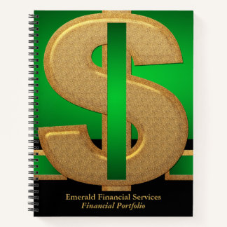 Cuaderno Verde profesional| Servicios financieros en dólare