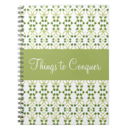 Cuaderno Verde sabio con blanco