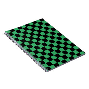 Cuaderno Verde y negro