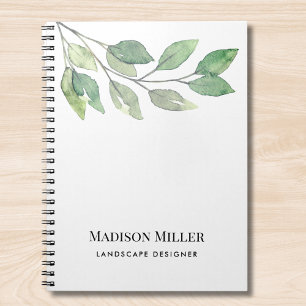 Cuaderno Verdor acuarela