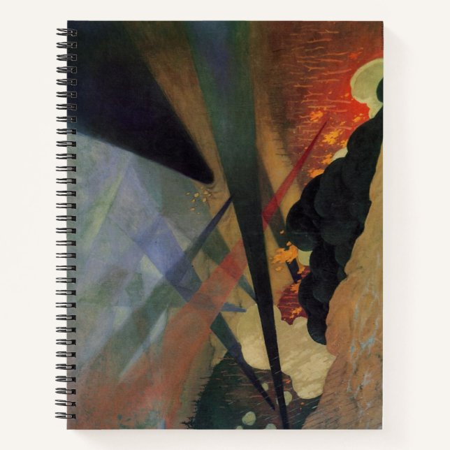 Cuaderno Verdun (Escena de la Primera Guerra Mundial) (por  (Anverso)