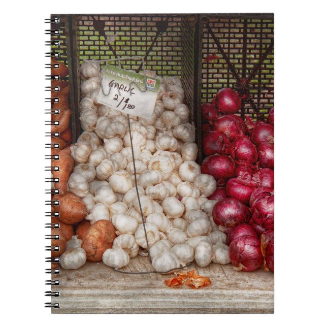 Cuaderno Verdura - Batatas, Ajo y Cebolla (Frente)