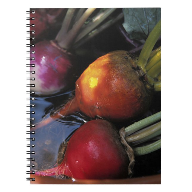 Cuaderno Verduras de raíz coloridas (Frente)