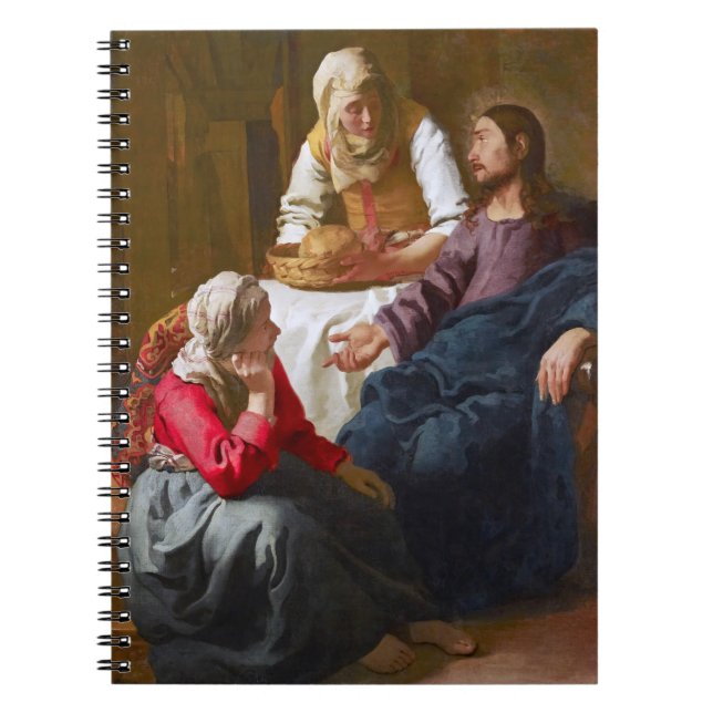 Cuaderno Vermeer - Cristo en la Casa de Martha y María (Frente)