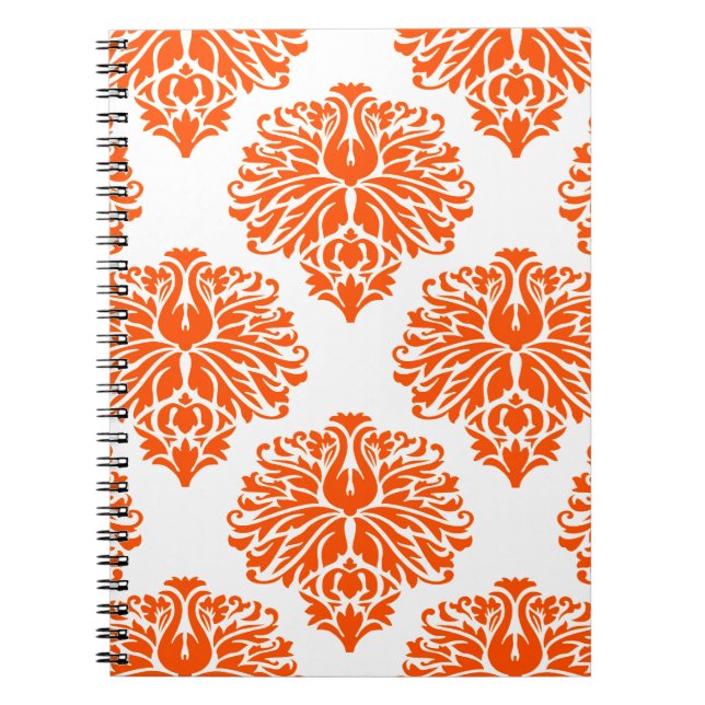 Cuaderno Vermillielegant Damask (Frente)