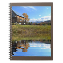 Cuaderno Vermont Barn Con Reflexiones