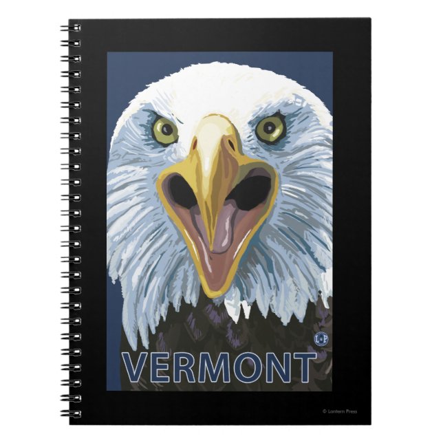 Cuaderno VermontEagle Arriba Cerca (Frente)