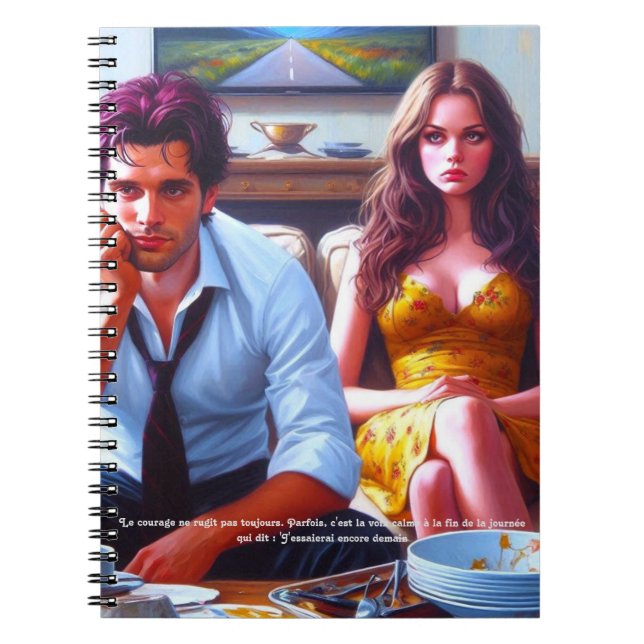 Cuaderno  - Vers l’Inconnu, avec Confiance (Frente)