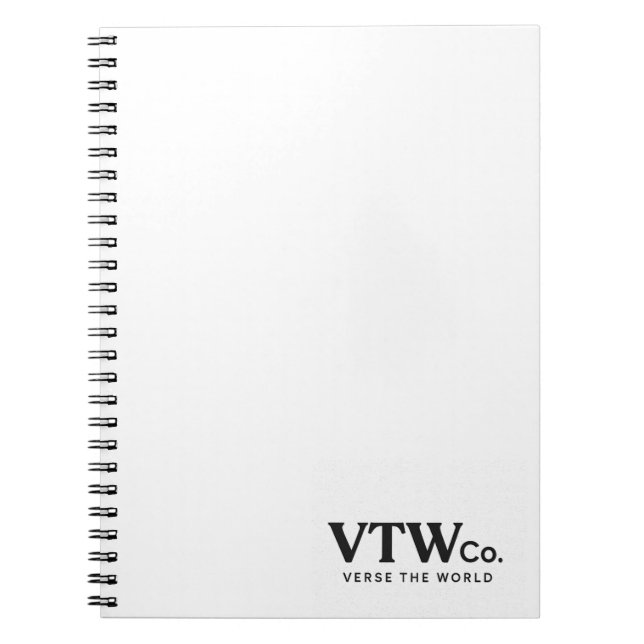 Cuaderno Verse The World Co. Spiral Notebook (Frente)